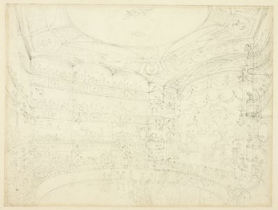 Opinto Royal Circusille, Microcosm of London tekijältä Augustus Charles Pugin