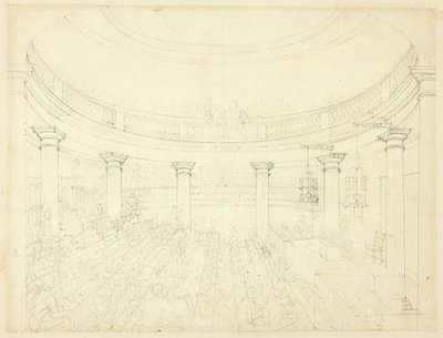 Tutkimus Surrey Institutionille, Microcosm of London tekijältä Augustus Charles Pugin