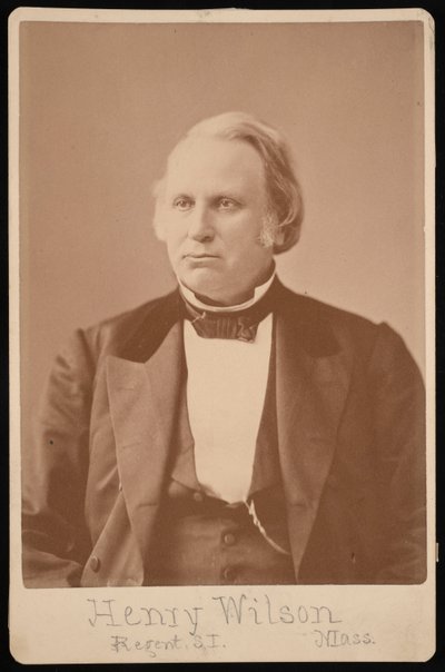 Henry Wilsonin muotokuva 1812-1875, Ennen vuotta 1876. tekijältä Augustus Marshall