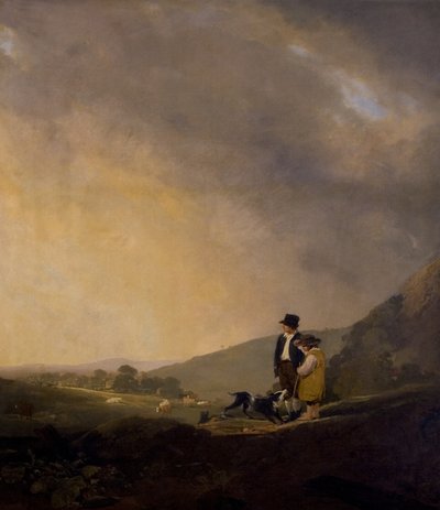 Cow Boys, 1807 tekijältä Augustus Wall Callcott