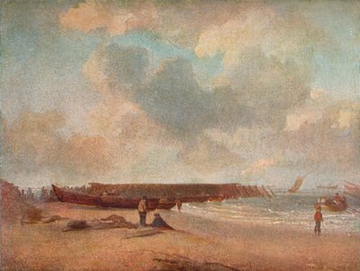 Meren rannikolla, c1811 1904 tekijältä Augustus Wall Callcott