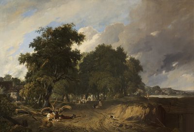Paluu torilta tekijältä Augustus Wall Callcott