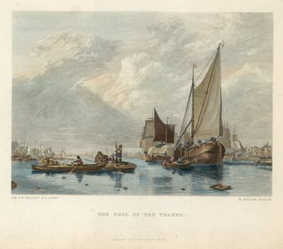 Thamesin allas tekijältä Augustus Wall Callcott