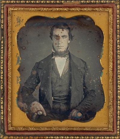 Miehen muotokuva,c. 1845 (kuva) tekijältä Augustus Washington