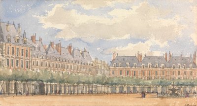 Place Royale, Pariisi tekijältä Augustus Welby Northmore Pugin