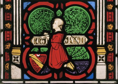 Puginsin toinen poika Cuthbert, kappelin ikkuna, noin 1844 (lasimaalauksia). tekijältä Augustus Welby Northmore Pugin