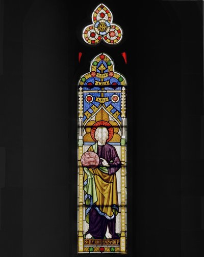 Johannes Kastaja, 1847 (lasimaalauksia) tekijältä Augustus Welby Northmore Pugin