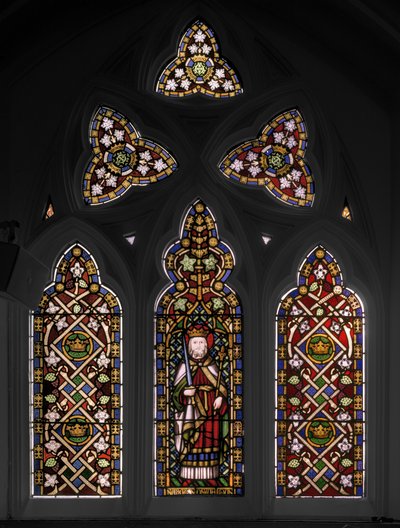 Pyhä Oswald, 1846 (lasimaalauksia) tekijältä Augustus Welby Northmore Pugin