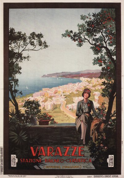 Varazze, 1927 tekijältä Aurelio Craffonara