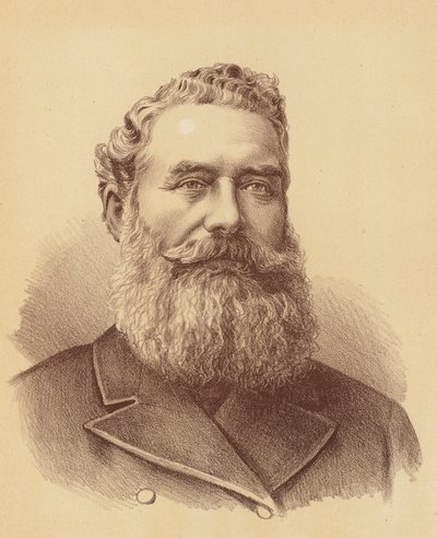Kunnianarvoisa James White (värilitografia) tekijältä Australian School
