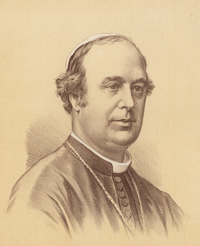 Reverend Roger Bede Vaughan, Sydneyn arkkipiispa (värilitografiassa) tekijältä Australian School