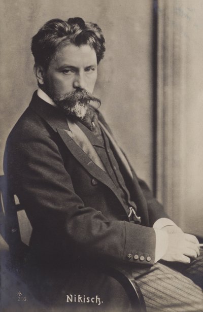 Arthur Nikisch, unkarilainen kapellimestari tekijältä Austrian Photographer