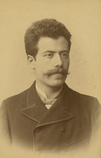 Gustav Mahler, 1884 tekijältä Austrian Photographer
