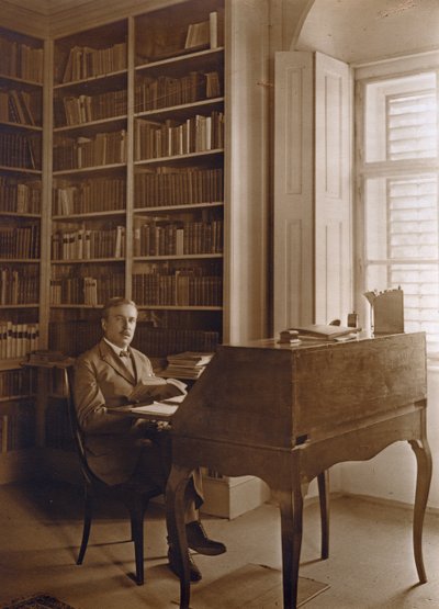 Hugo von Hofmannsthalin muotokuva tekijältä Austrian Photographer