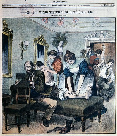 Humoristinen kuvaus amerikkalaisesta hierontasalongista tekijältä Austrian School