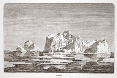 Jäävuoret Tegetthoffin kanssa, 1876 tekijältä Austrian School