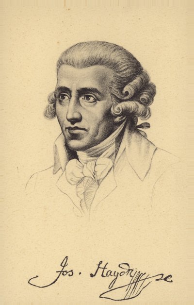 Joseph Haydnin muotokuva tekijältä Austrian School