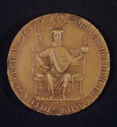 Habsbourgin Rudolf I:n (1218-91) sinetti, 1289 (vaha) tekijältä Austrian School