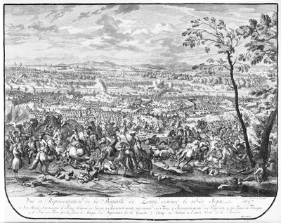 Zentan taistelu, 1697 tekijältä Austrian School