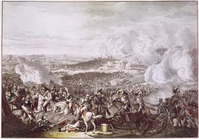 Napoleonin lento (1769-1821) Waterloon taistelun jälkeen, 18. kesäkuuta 1815, noin 1815-30 tekijältä Austrian School