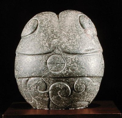 Abstrakti sydän, myöhään jälkeinen klassikkokausi (kivi) tekijältä Aztec Aztec