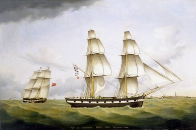 Sunderlandin Niger, William Souter Commander, 1852 tekijältä B. H. Hansen