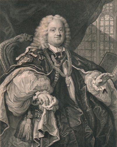 Benjamin Hoadly, 1676-1761, englantilainen pappi, 1800-luku tekijältä B Holl