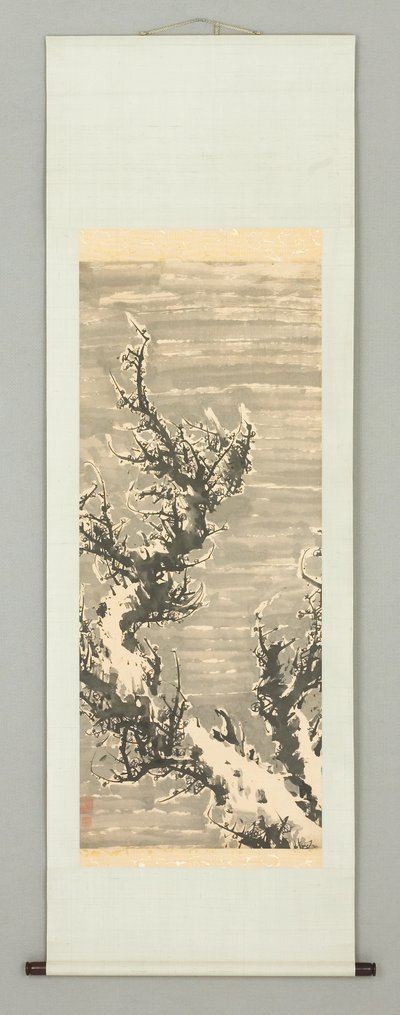 Luumun oksa talvella tekijältä Baitei Ki