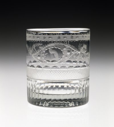 Tumbler, c. 1825 (lyijylasi) tekijältä Bakewell and Page