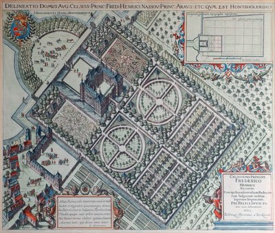 Hof te Honsholerdijk (1600-luku) tekijältä Balthasar Florisz. van Berckenrode