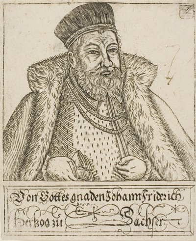 Johann Friedrich, Saxon Dukes and Electorsista tekijältä Balthasar Jenichen