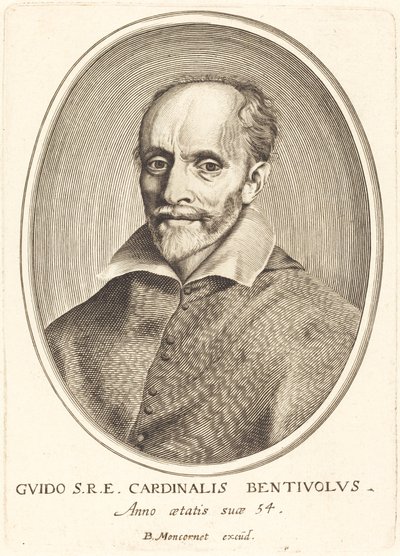 Guido Bentivoglio tekijältä Balthasar Moncornet
