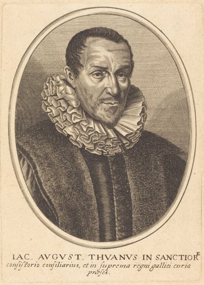 Jacques-Auguste de Thou tekijältä Balthasar Moncornet