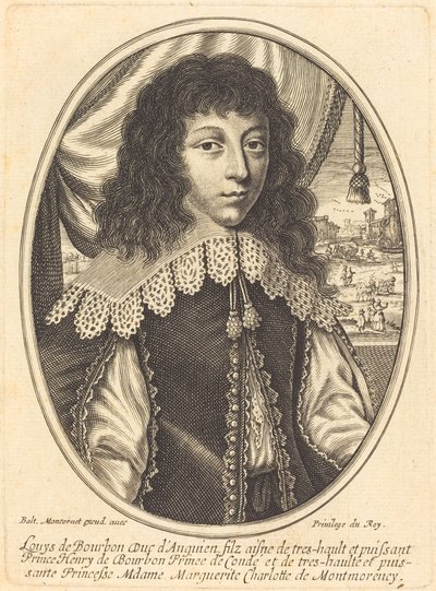 Ludvig II Bourbon-Condésta tekijältä Balthasar Moncornet