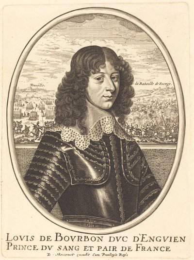 Ludvig II Bourbon-Condésta tekijältä Balthasar Moncornet