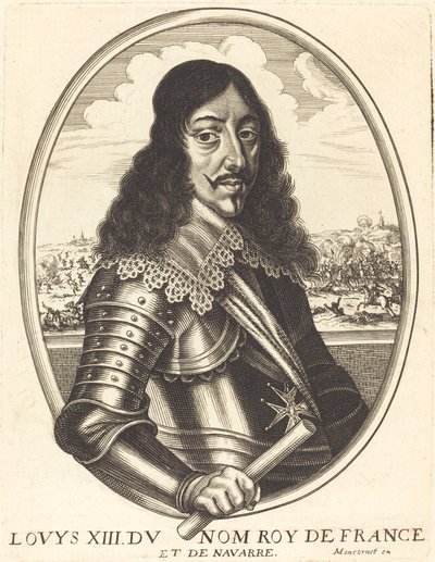 Ludvig XIII, Ranskan kuningas tekijältä Balthasar Moncornet