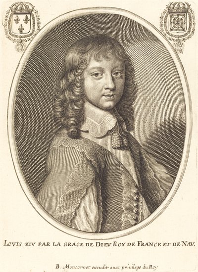 Ludvig XIV tekijältä Balthasar Moncornet