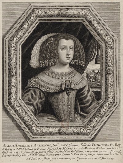 Moncornet, ed. - Marie Thérèse Itävallan Marie Thérèse tekijältä Balthasar Moncornet