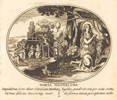Maria Magdalenan katumus tekijältä Balthasar Moncornet