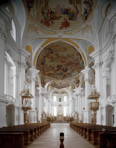 Arkkitehti Johann Balthasar Neumann (1687-1753) Neresheim, Saksa tekijältä Balthasar Neumann