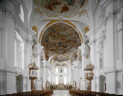 Arkkitehti Johann Balthasar Neumann (1687-1753) Neresheim, Saksa tekijältä Balthasar Neumann