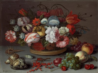 Kori kukkia. Noin 1622 tekijältä Balthasar van der Ast