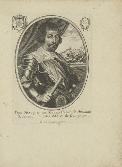 Francisco Manuel de Mello 1608-1666, 1640-1650. tekijältä Balthazar Moncornet