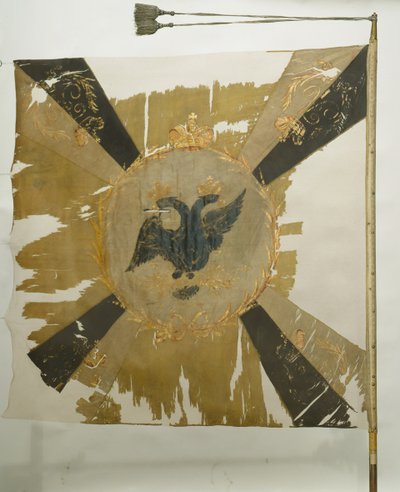 Henkivartijan Litovskin Liettuan rykmentin lippu, 1811 tekijältä Banners and Standards Flags