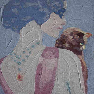 "Kasvot 8", 2012 tekijältä Barbara Hoogeweegen