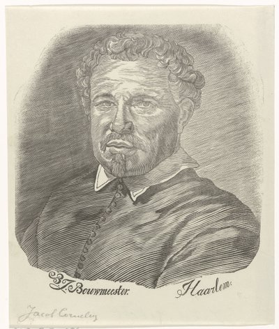 Jacob Corneliszin muotokuva. tekijältä Barend Johannes Bouwmeester