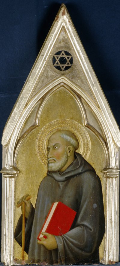Saint, n. 1340 (tempera poppelilla) tekijältä Barna da Siena