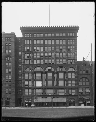 Fine Arts Building, Chicago, Illinois, USA, n. 1903 (b/w kuva) tekijältä Barnes and Crosby