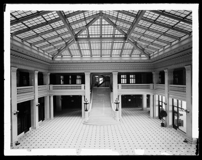 Illinois Theatre Building, Chicago, Illinois, USA, n. 1905 (b/w kuva) tekijältä Barnes and Crosby