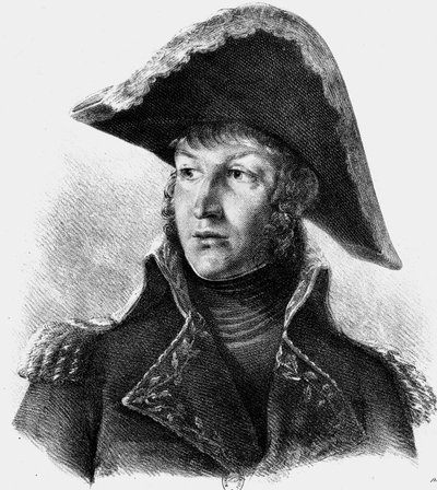 Jean Andoche Junot Abrantesin herttua: ranskalainen genral (kaiverrus) tekijältä Baron Antoine Jean (after) Gros